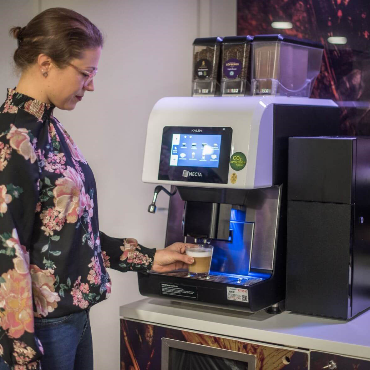 Kalea kahviautomaatti