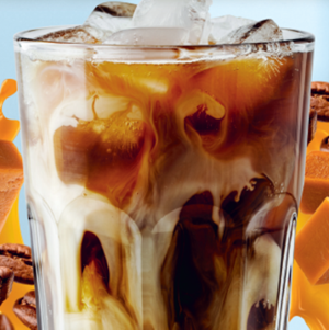 Karamelli cold latte