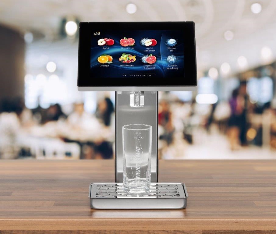 Mehuautomaatti monikielinen kosketusnäyttö