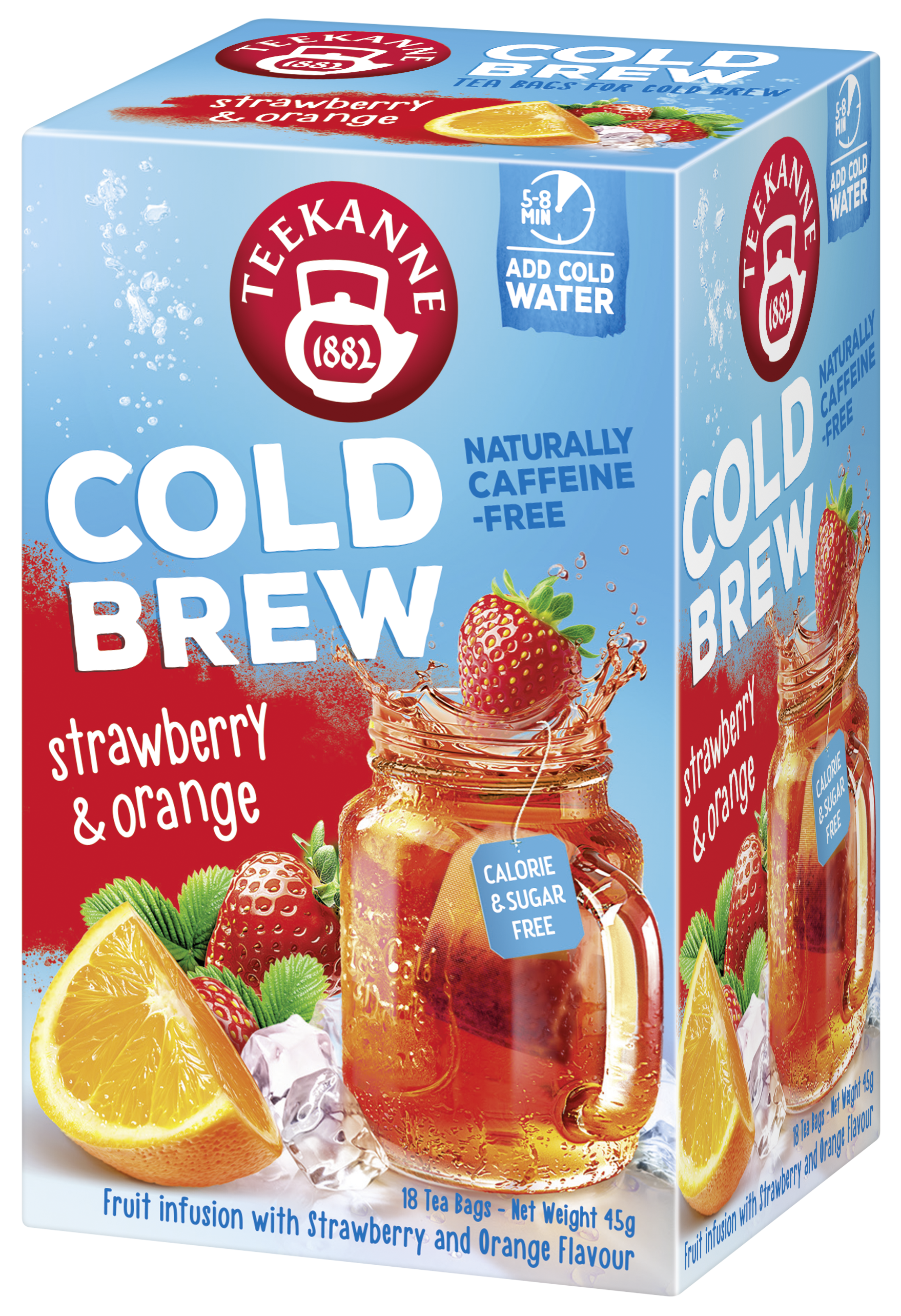 Coldbrew mansikka appelsiini
